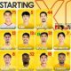 Inilah Starting XI tim Semen Padang FC vs Persik Kediri di Stadion Brawijaya.(ist)