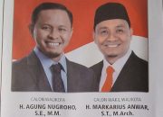 Agung Nugroho dan Markarius Anwar Resmi Pimpin Pekanbaru 2024-2029