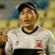 Caretaker pelatih Madura United, Rakhmat Basuki.(ist)