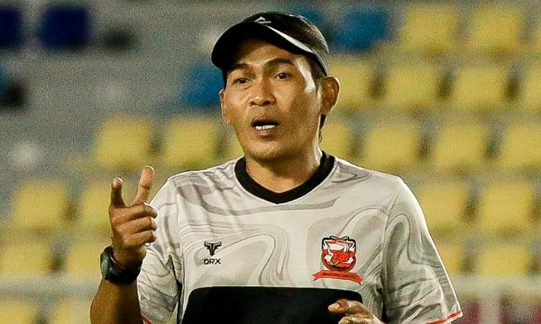 Caretaker pelatih Madura United, Rakhmat Basuki.(ist)