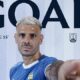 Tyronne del Pino cetak gol kemenangan Persib Bandung.(ist)