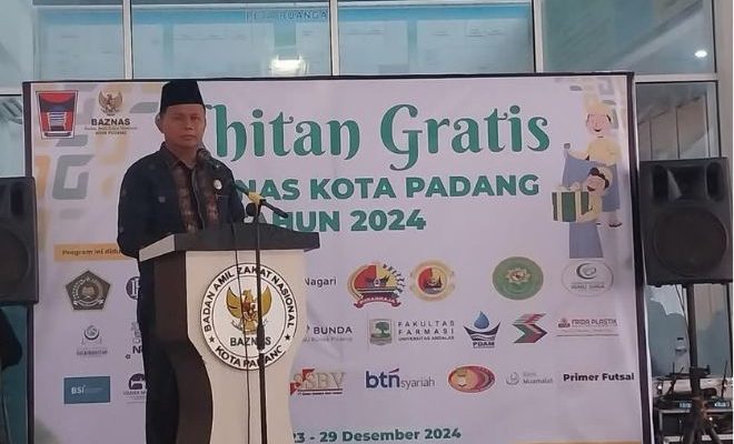BAZNAS Padang Gelar Khitan Massal Gratis untuk Ratusan Anak