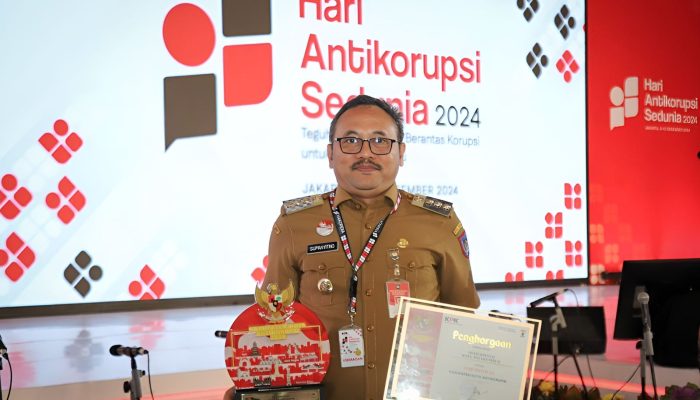 Kota Payakumbuh Raih Predikat Kota Percontohan Antikorupsi di Hakordia 2024