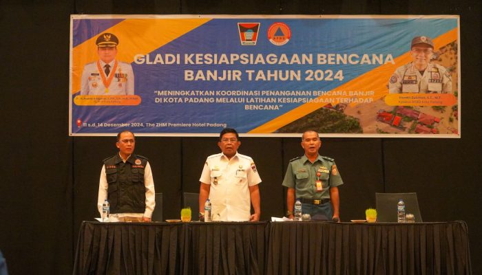 Pemko Padang Siap Siaga Antisipasi Bencana Hidrometeorologi Basah