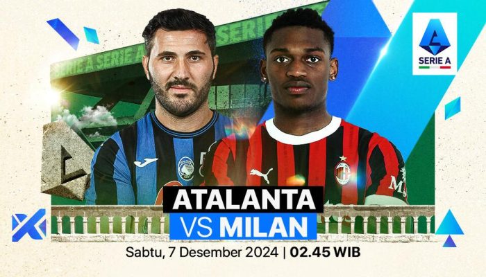 Link Nonton Live Streaming Atalanta vs AC Milan Serie A