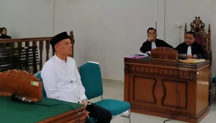Kasus Tindak Pidana Pemilu, Sabar AS Hadapi Dakwaan di PN Lubuk Sikaping