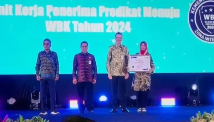 RS Jiwa Prof HB Saanin Padang Raih Penghargaan Zona Integritas WBK