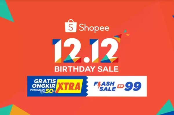 Shopee birthday sale 12:12. (Foto: Istimewa)