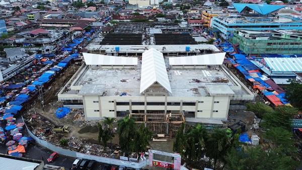 Kondisi Pasar Raya Fase VII, Kota Padang beberapa waktu lalu. (Foto: Istimewa)