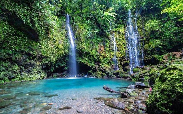 Menikmati Keindahan Tersembunyi Air Terjun Proklamator di Tanah Datar