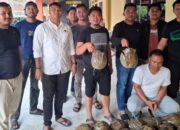 Polres Rohil Gagalkan Perdagangan Satwa Dilindungi di Panipahan Darat