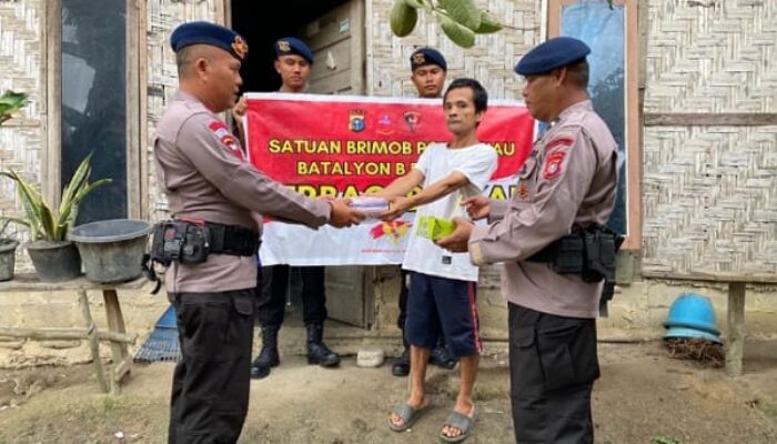 Begini Cara Batalyon B Pelopor Brimob Polda Riau Peringati Isra Mi’raj 1446 H