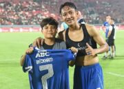 Beckham Putra Tunjukkan Gestur Sportivitas Usai Insiden dengan Ball Kids