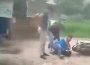 Jambret di Pekanbaru Apes! Sempat Kabur, Malah Babak Belur Dihajar Massa