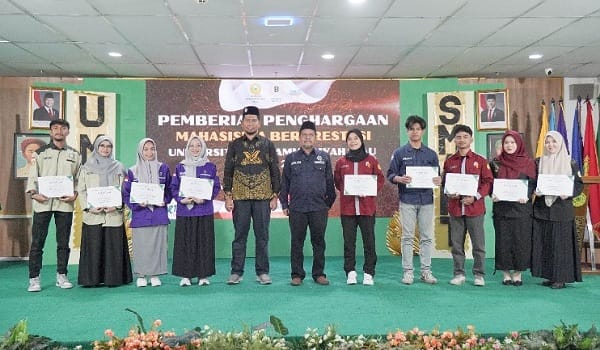 UMRI Apresiasi 225 Mahasiswa Berprestasi, Rektor, Kebanggaan Bersama untuk Universitas