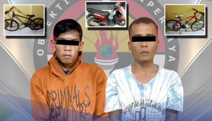 Polres Payakumbuh Tangkap Dua Pelaku Pencurian Sepeda Sport