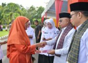 Sekda Agam Pimpin Upacara HAB Kemenag ke-79, Tekankan Kerukunan Nasional