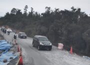 BPJN Riau Tambah Bronjong di Jalan Lintas Riau-Sumbar yang Longsor