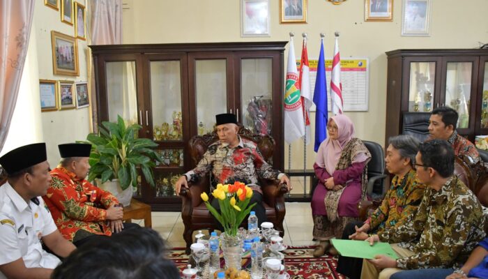 Bupati Agam Temui Gubernur Sumbar Bahas Pembentukan PERKAB Nasional