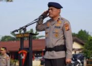 Mantan Wakapolda Riau Brigjen Pol Rahmadi Pimpin Apel Perpisahan Bersama Brimob Polda Riau