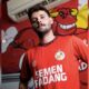 Inilah Felipe Chaby, pemain Liga 3 Portugal saat menggunakan jersey Semen Padang FC.(ist)