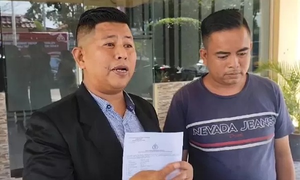 Ferdinal Jamal, Korban Penusukan di Tenayan Raya Buat Laporan di Polresta Pekanbaru