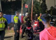 Satlantas Polresta Pekanbaru Amankan 36 Motor Terindikasi Balap Liar