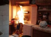 Tabung Gas Bocor, Kebakaran Hanguskan Dapur Rumah di Padang Timur