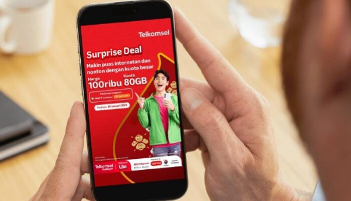 Telkomsel Beri Hadiah Imlek, Paket Surprise Deal Tersedia Terbatas