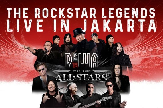 Konser Dewa 19 All Stars 2.0 Diundur ke September, Penonton Dapat Jersey Edisi Spesial
