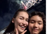Ayu Ting Ting Sambut Tahun Baru 2025 dengan Kemeriahan Bersama Keluarga