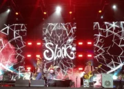 Slank Buka Konser Ulang Tahun ke-41 dengan Iring-iringan Skuter