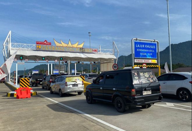 Tol Fungsional, Padang-Sicincin. (Foto: Hutama Karya)