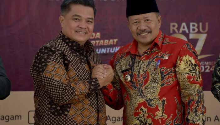 KPU Agam Tetapkan Benni-Iqbal sebagai Bupati-Wakil Bupati Terpilih Pilkada 2024