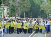 Peringatan HAB ke-79, Kankemenag Agam Gelar Jalan Santai dan Perlombaan