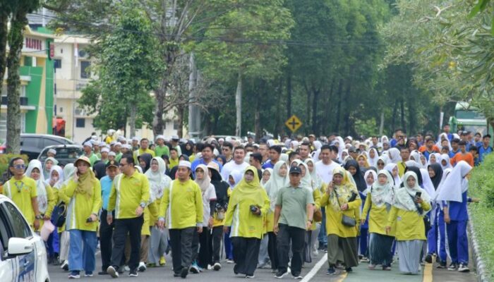 Peringatan HAB ke-79, Kankemenag Agam Gelar Jalan Santai dan Perlombaan