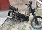 Pengendara Motor di Pasaman Barat Bakar Kendaraannya Setelah Dihentikan Polisi