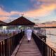 Suasana senja di Kampung Wisata Al Munawar [Foto: Atourin]