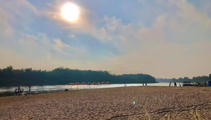 Pantai Cinta Teluk Jering Keindahan Alam Kampar, Riau