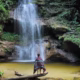 Pesona Air Terjun Panisan, Kampar [Foto:instagram/fadhilnoorr]