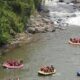 Arung jeram di Sungai Manna [Foto: Instagram/pagaralamoutbound]
