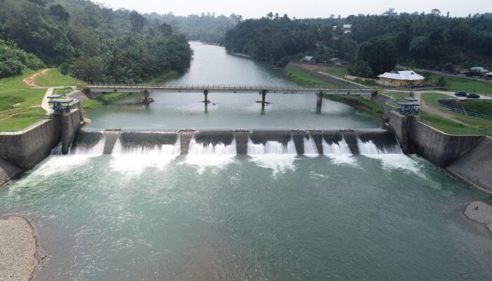 6 Bendung di Wilayah Kerja Balai Wilayah Sungai Sumatera VII