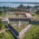 Penampakan Benteng Marlborough di lihat dari atas [Foto gmaps/Fort Malboroug]