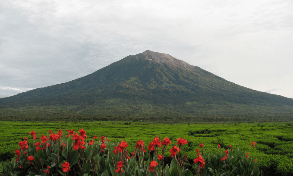 Keindahan Gunung Kerinci [Foto: Wikipedia]