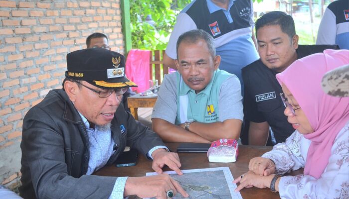 Sebabkan Banjir Saat Curah Hujan Tinggi, Wawako Tinjau Kondisi Aliran Sungai Batang Maransi