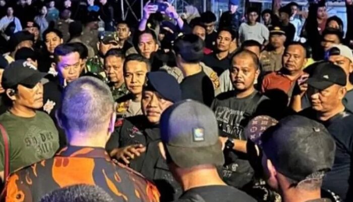 Nyaris Bentrok, Dansat Brimob Polda Riau Mediasi Grib Jaya dan Pemuda Pancasila