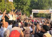 Ratusan Ribu Warga Sumbar Meriahkan Jalan Sehat HUT Gerindra ke-17