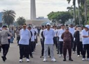 Mahyeldi-Vasko Ikuti Gladi Kotor di Monas, Kompak Kenakan Busana Putih