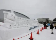 Festival Salju Sapporo 2025 Resmi Dibuka, Hadirkan 200 Patung Es dan Salju
