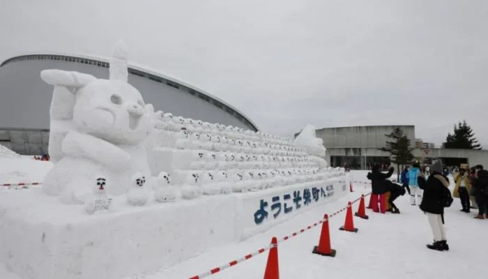 Festival Salju Sapporo 2025 Resmi Dibuka, Hadirkan 200 Patung Es dan Salju